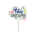 CAKE TOPPERS FELIZ CUMPLEAÑOS NUBE COLORES SURTIDOS