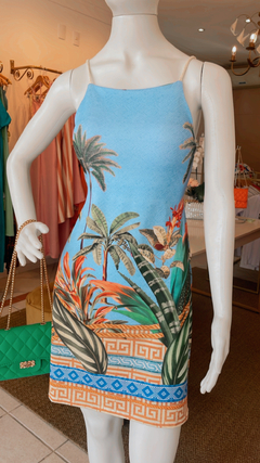Vestido Curto Tropical