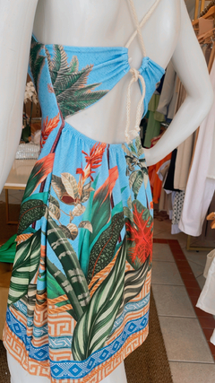 Vestido Curto Tropical - www.flornude.com.br