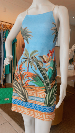 Vestido Curto Tropical na internet