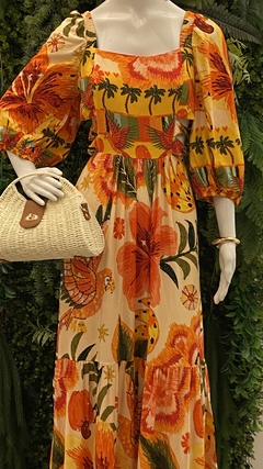 Vestido Longo Estampado - comprar online