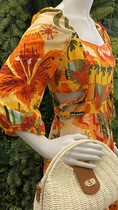 Vestido Longo Estampado - www.flornude.com.br