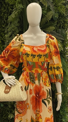 Vestido Longo Estampado