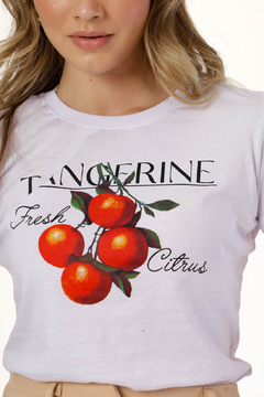 T-Shirt Tangerina Cítrus - comprar online