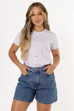 T-Shirt Mini Corações - comprar online