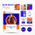 Plantillas Canva - EmprendePack BLUE WAVE POSTEOS - comprar online