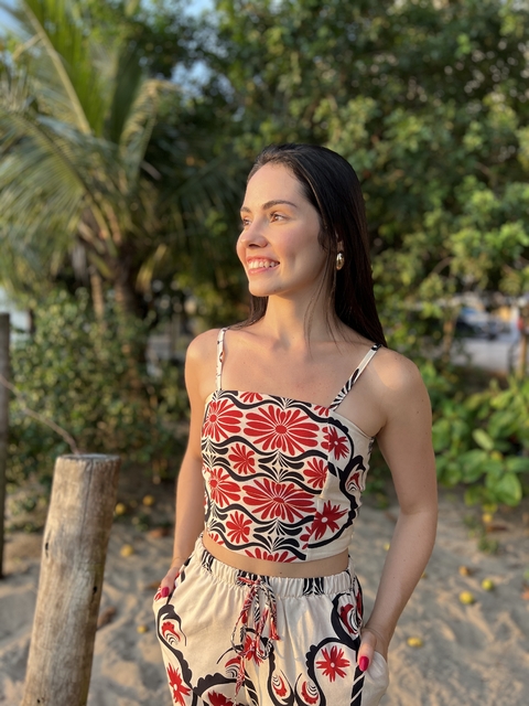 Top viscose est. tribal - comprar online