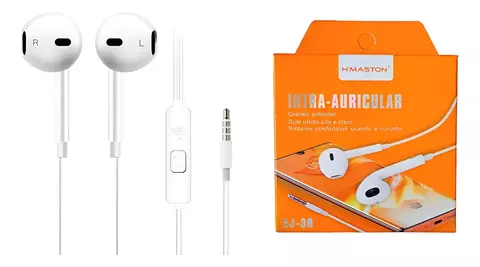 Fone de Ouvido Intra-Auricular 1.2M P3 H'Maston EJ-39