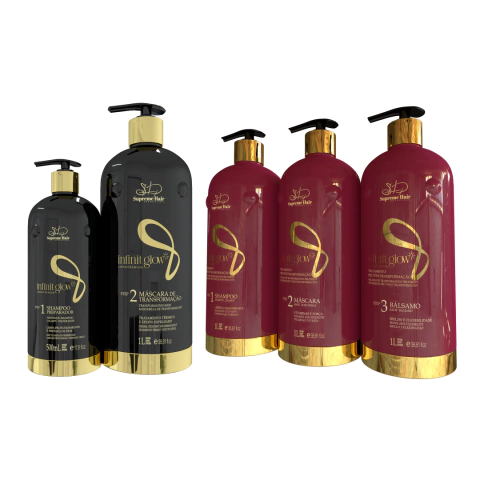 Kit Infinit Glow Tranformação + Tratamento Pré e Pós Transformação