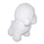Cachorro de Pelúcia Sentado Poodle Branco Fofy Toys - loja online