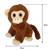 Macaco de Pelúcia Fizzy Toys FC2808 Marrom Escuro Tofu - loja online