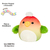 Pelúcia Squishmallows Original Elliene - Macia, Fofa e Ideal para Presentes ou Coleção - comprar online