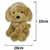 Bicho de Pelúcia Cachorro Poodle – Tecido Macio, Ideal para Crianças e Decoração - loja online