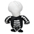 Esqueleto de Pelúcia Halloween Decoração Enfeite na internet