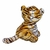 Tigre de Pelúcia Infantil Realista - Tecido Macio, Seguro e Ideal para Todas as Idades na internet