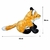 Raposa de Pelucia Fizzy Toys Animais Selvagens - PLUFFIE