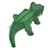 Jacaré/Crocodilo de Pelúcia Fizzy Toys FG9049 Verde Escuro Joca - PLUFFIE