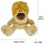 Leão de Pelúcia Baby Plush Fofy Toys Pelúcia Para Crianças e Bebês Seguro