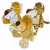 Kit 3 Pelúcias Animais Safari Fofy Toys Pelúcia Para Crianças e Bebês Seguro Antialérgico na internet