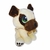 Cachorro de Pelúcia Sentado Fizzy Toys Pug Axel - comprar online
