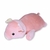 Porco de Pelúcia Fizzy Toys Formato Almofada Plush Rosa - PLUFFIE