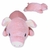 Porco de Pelúcia Fizzy Toys Formato Almofada Plush Rosa