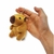 Capivara de Pelúcia Com Chaveiro Fizzy Toys Marrom Capi Super Fofo