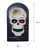 Enfeite Decoração Halloween Campainha Susto Som e Luz Caveira - loja online
