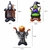Kit 3 Balões Metalizados Decoração Halloween Ceifador, Bruxa e Espantalho Abóbora - loja online