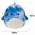 Bicho de Pelúcia Squishmallows Grande Sunny 3846 Samir