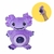 Axolote de Pelúcia Antiestresse Jellyroos Toyng 53437 Roxo