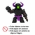 Boneco Goo Jit Zu Stretch Strikers - Heróis Elásticos e Divertidos Que Voltam à Forma Original Black Knight na internet