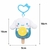 Cinnamoroll Sanrio Chaveiro de Pelúcia Azul, Formato de Picolé com Limão, Perfeito para Presentear - PLUFFIE