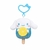 Cinnamoroll Sanrio Chaveiro de Pelúcia Azul, Formato de Picolé com Limão, Perfeito para Presentear