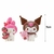 My Melody & Kuromi – Mini Bonecos Colecionáveis, Tema Dia dos Namorados Sanrioa Dia dos Namorados Sanrio - PLUFFIE