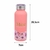 Garrafa térmica 500ml para o Dia das Mães. Rosa floral, inox, mantém quente e frio. Presente lindo com frase especial e embalagem charmosa! - PLUFFIE