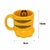 Caneca Garfield Porcelana Formato Patinha 3D Zona Criativa – Original Nickelodeon 350ml - PLUFFIE