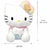 Bicho de Pelúcia Hello Kitty com som e Luz – Com som Relaxantes e Efeitos Coloridos