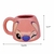 Caneca Angel Disney Cerâmica 450ml com Formato Diferenciado – Produto Oficial Zona Criativa - PLUFFIE