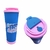Copo Spring 850ml Stitch e Angel Zona Criativa com Caixa Decorativa e Acessórios Inclusos - comprar online