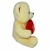 Urso de Pelúcia com Coração Declare seu Amor Ideal para Surpreender Quem Você Ama Melito - PLUFFIE