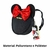 Bolsa Oficial Minnie Disney com Laço Vermelho, Orelhas e Fechamento em Zíper na internet