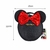 Imagem do Bolsa Oficial Minnie Disney com Laço Vermelho, Orelhas e Fechamento em Zíper