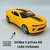 Carrinho Esportivo Camaro com Luz, Controle Remoto e Design Realista – Pica Pau - PLUFFIE