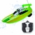 Brinquedo Lancha Controle Remoto Super Boat Turbo com 2 Hélices – Design Esportivo 25cm