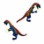 Brinquedo de Dinossauro Therizinosaurus DinoMania 15cm Pica-Pau PVC Realista Infantil na internet