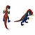 Brinquedo de Dinossauro Therizinosaurus DinoMania 15cm Pica-Pau PVC Realista Infantil - comprar online