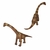 Brinquedo Dinossauro Braquiossauro DinoMania 18cm Realista Infantil em PVC Resistente - comprar online