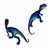 Dilophosaurus Realista DinoMania 15cm Brinquedo de Dinossauro Infantil em PVC Resistente na internet