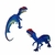 Dilophosaurus Realista DinoMania 15cm Brinquedo de Dinossauro Infantil em PVC Resistente - comprar online